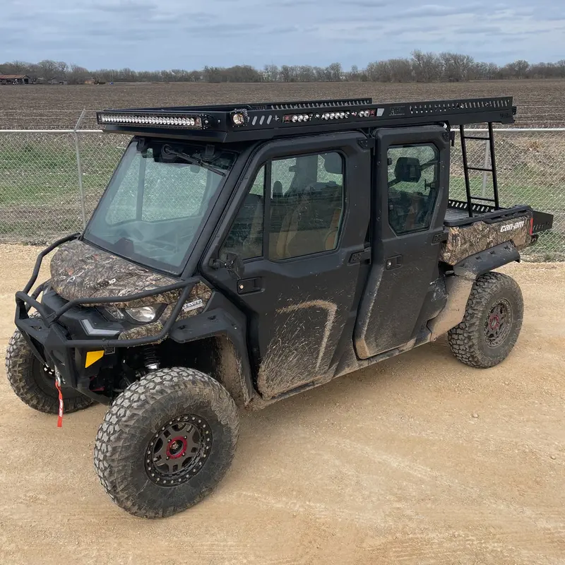 Ranch Armor Can-Am Defender Crew Max Limited Ultra Extended Metal Top 2