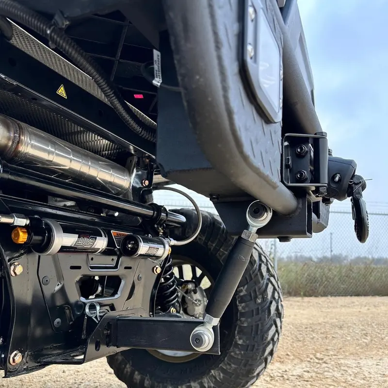 Ranch Armor Can-Am Defender Hitch Support Rear Bumper 1