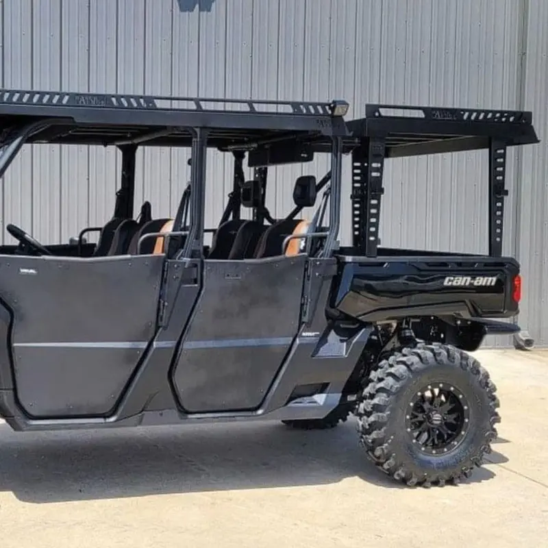 Ranch Armor Can-Am Defender Rear Raised Bed Rack 12