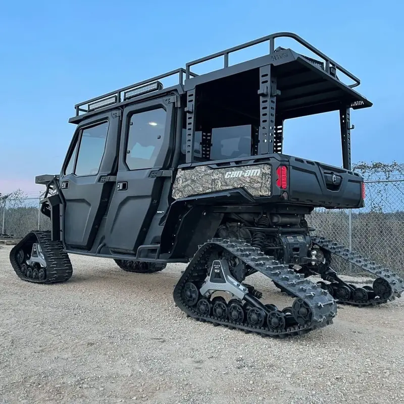 Ranch Armor Can-Am Defender Rear Raised Bed Rack 4