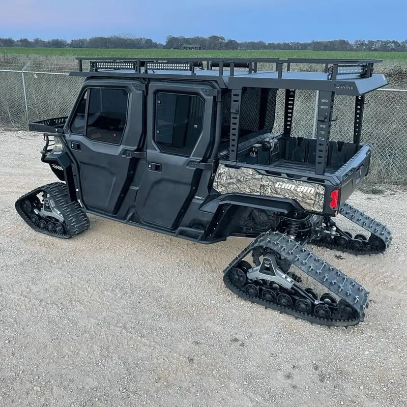 Ranch Armor Can-Am Defender Rear Raised Bed Rack 6