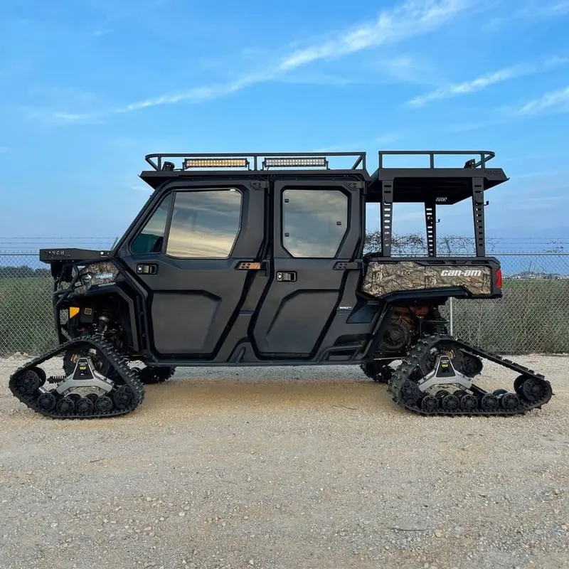 Ranch Armor Can-Am Defender Rear Raised Bed Rack 7