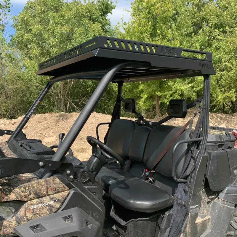 Ranch Armor Can-Am Defender Single Cab Metal Top 1