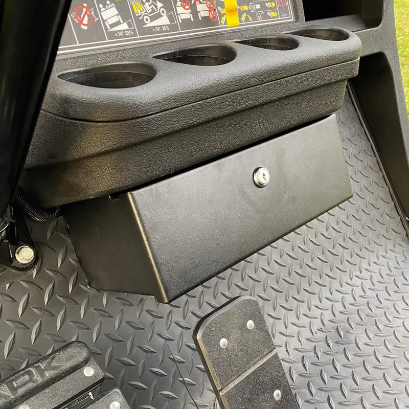 Ranch Armor Ez-Go Golf Cart Dash Lock Box 1