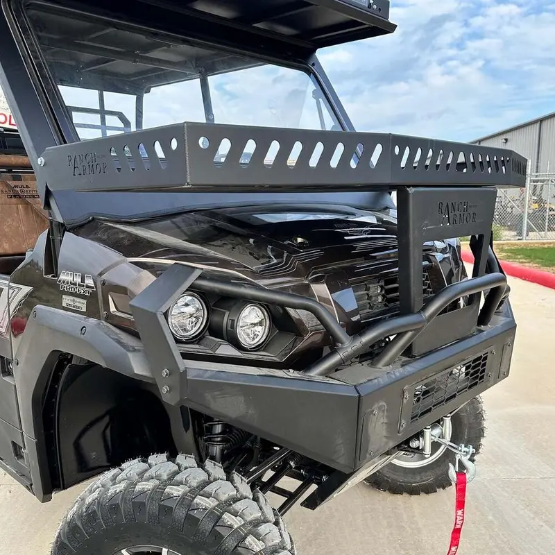 Ranch Armor Kawasaki Front Hood Basket 2