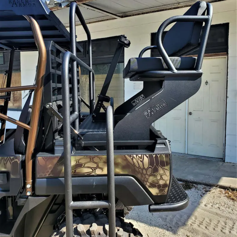 Ranch Armor Kawasaki Mule Pro Fx/Fxt Aluminum High Seat 1