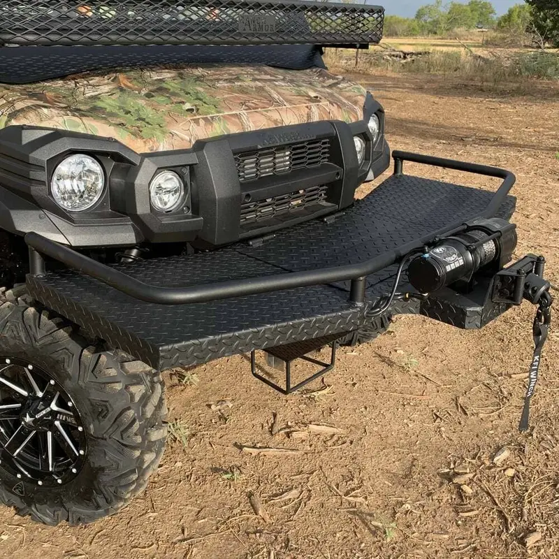 Ranch Armor Kawasaki Mule Pro Fx/Fxt Feeder & Cargo Bumper 2