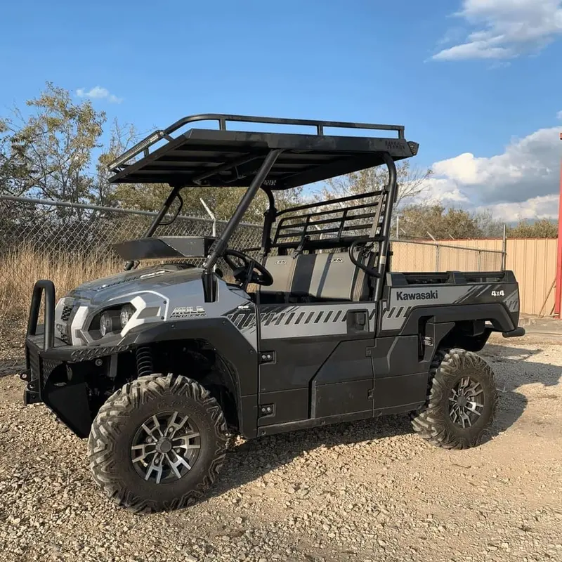 Ranch Armor Kawasaki Mule Pro Fxr Metal Top 1