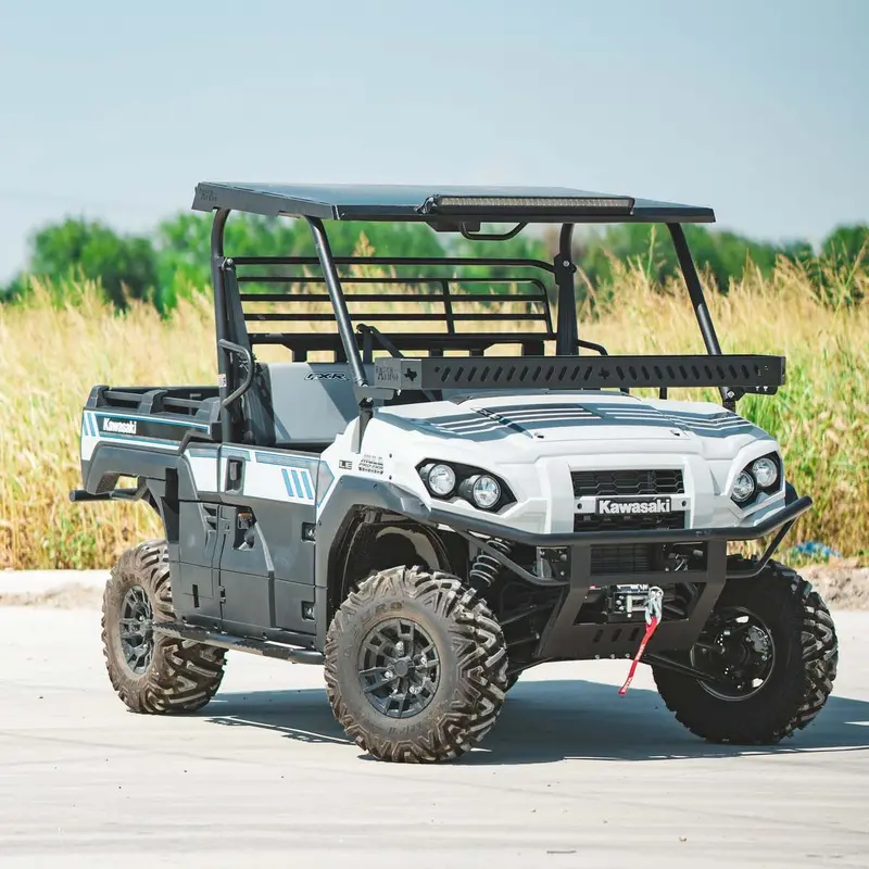 Ranch Armor Kawasaki Mule Pro Fxr Side Steps 2