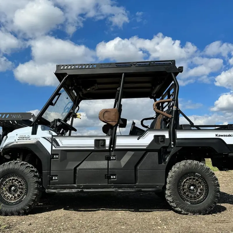 Ranch Armor Kawasaki Mule Pro Fxt Aluminum Top 1