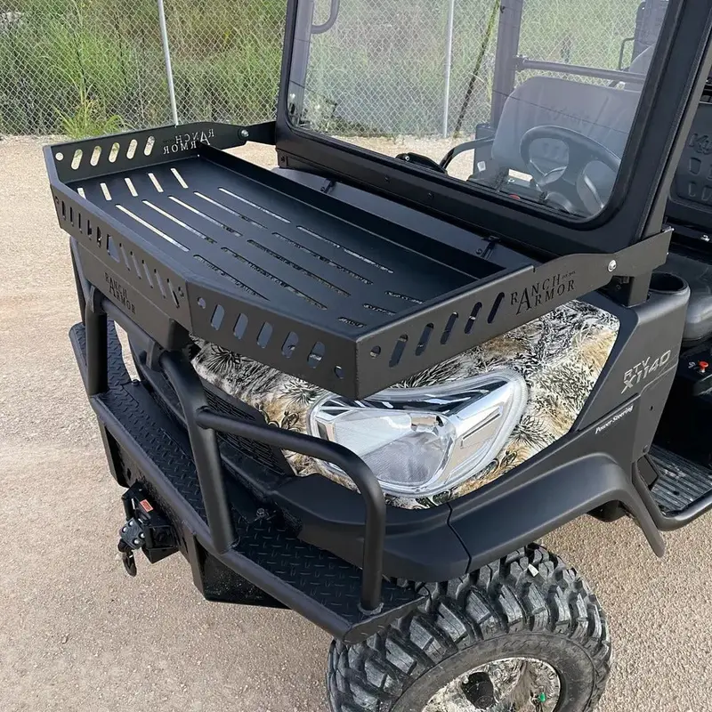 Ranch Armor Kubota Rtv-X1140 Front Hood Basket 1