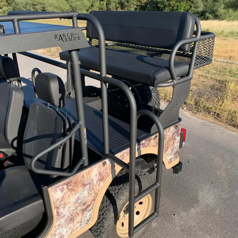 Ranch Armor Mahindra Roxor Aluminum High Seat 1