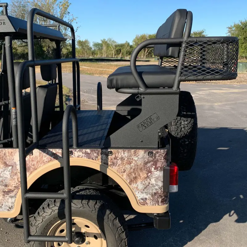 Ranch Armor Mahindra Roxor Aluminum High Seat 2