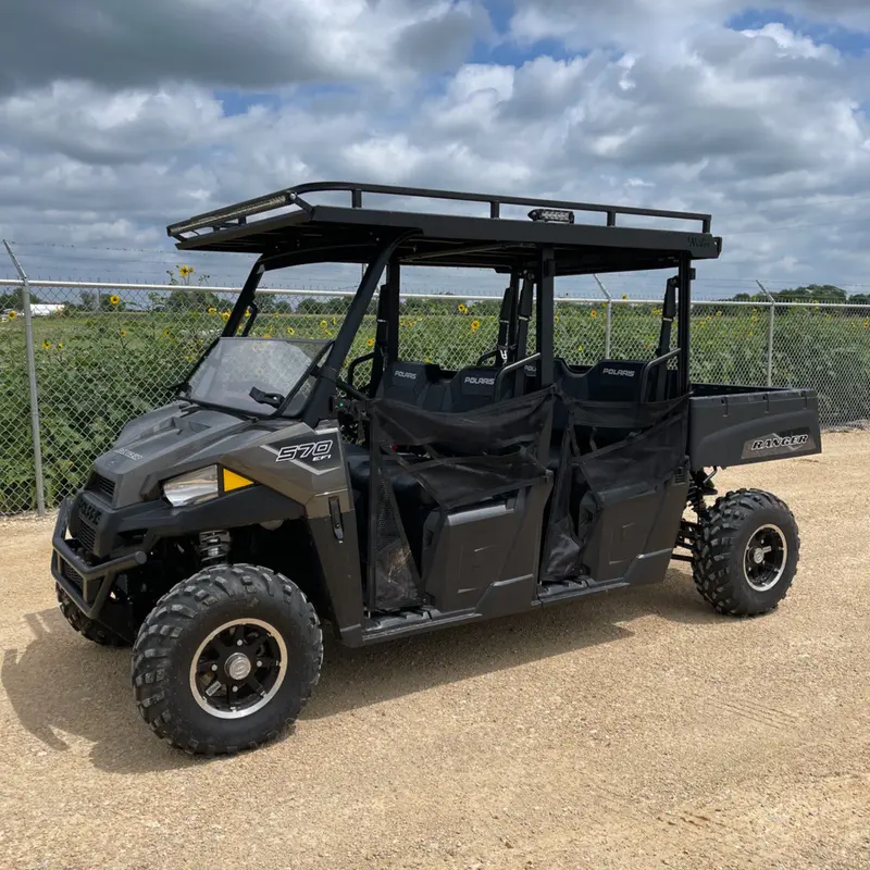 Ranch Armor Polaris Mid-Size Pro-Fit Frame Crew Metal Top 1