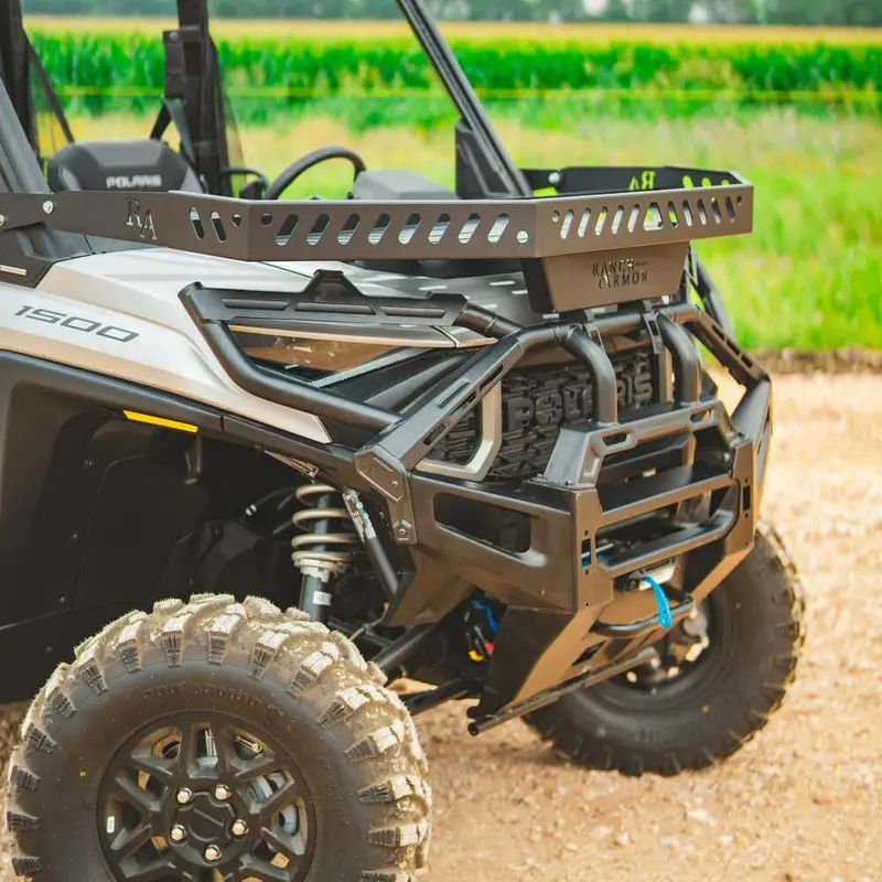Ranch Armor Polaris Ranger 1500 Xd Front Hood Basket 1