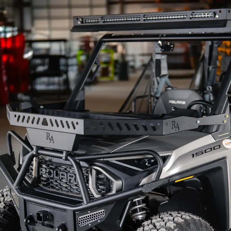 Ranch Armor Polaris Ranger 1500 Xd Front Hood Basket 2