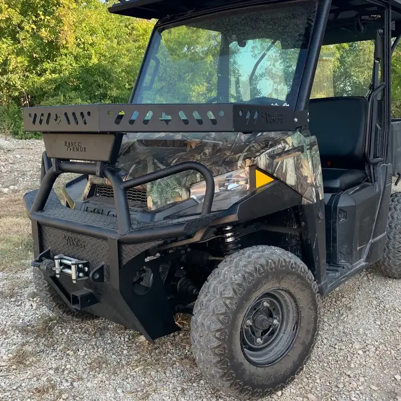 Ranch Armor Polaris Ranger 570 Mid-Size Front Hood Basket 1