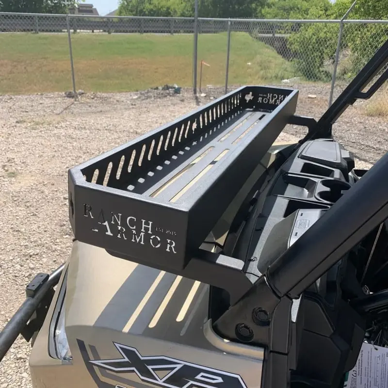 Ranch Armor Polaris Ranger 900/1000 Roll Bar Basket (Pro-Fit Frame) 1
