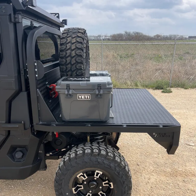 Ranch Armor Polaris Ranger Aluminum Flatbed 1