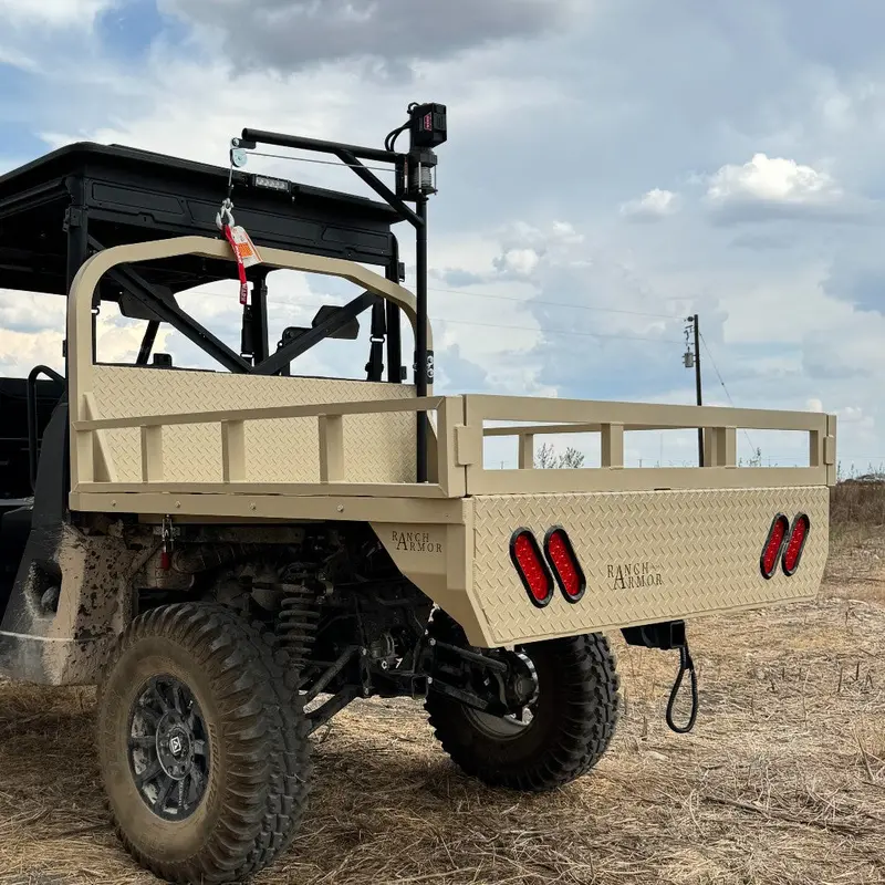 Ranch Armor Polaris Ranger Aluminum Flatbed 3