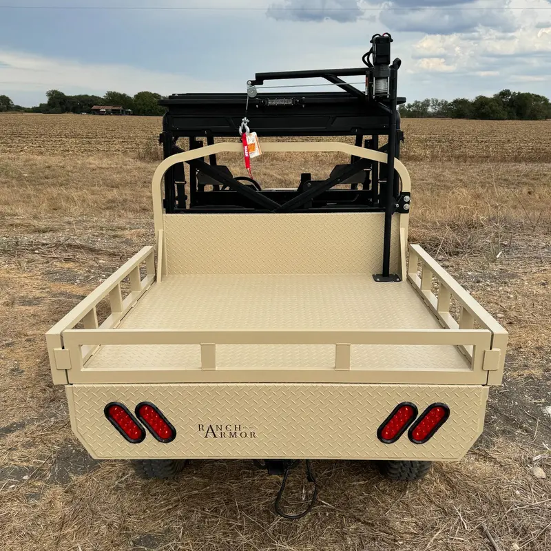 Ranch Armor Polaris Ranger Aluminum Flatbed 4