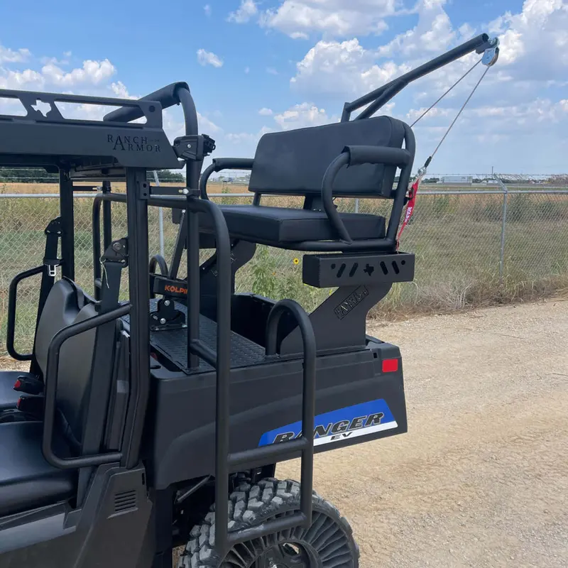 Ranch Armor Polaris Ranger Mid-Size Quick Connect Aluminum High Seat 1