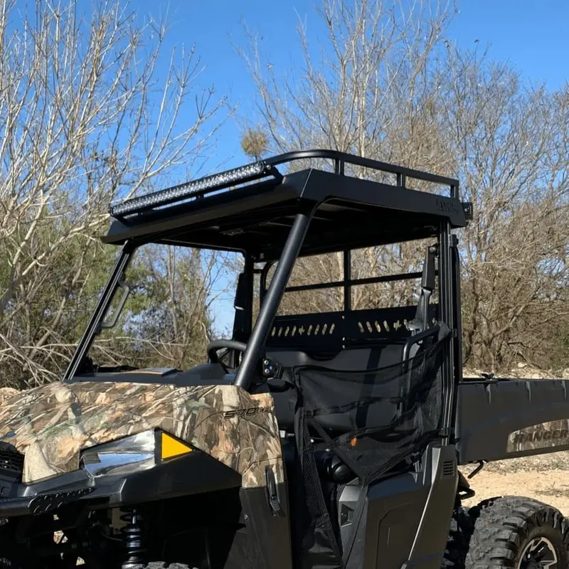 Ranch Armor Polaris Ranger Mid-Size Single Cab Metal Top - Pro-Fit Frame 1