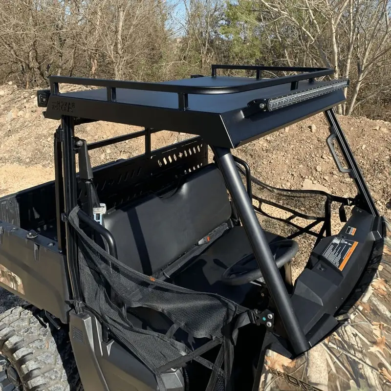 Ranch Armor Polaris Ranger Mid-Size Single Cab Metal Top - Pro-Fit Frame 2