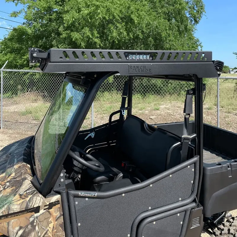 Ranch Armor Polaris Ranger Mid-Size Single Cab Metal Top - Pro-Fit Frame 5