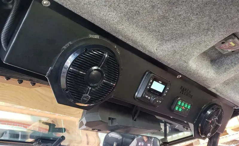 Ranch Armor Polaris Ranger Overhead Audio/Speaker System 1