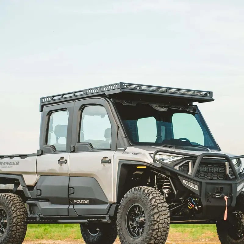 Ranch Armor Polaris Ranger Xd 1500 Crew Cab Aluminum Top (Open Cab & Northstar) 5