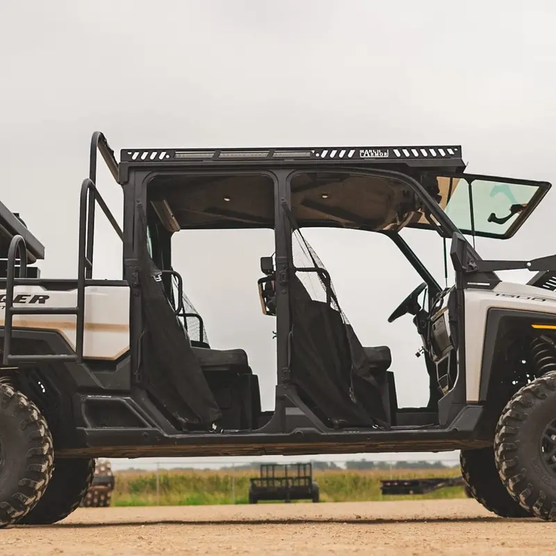 Ranch Armor Polaris Ranger Xd 1500 Crew Cab Aluminum Top (Open Cab & Northstar) 6