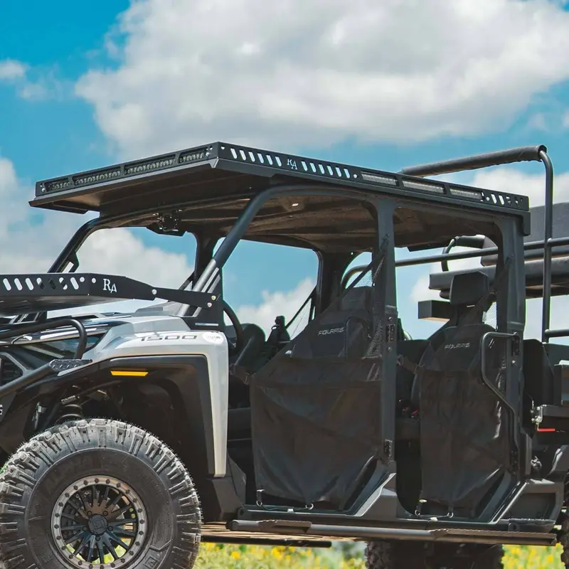 Ranch Armor Polaris Ranger Xd 1500 Crew Cab Aluminum Top (Open Cab & Northstar) 8