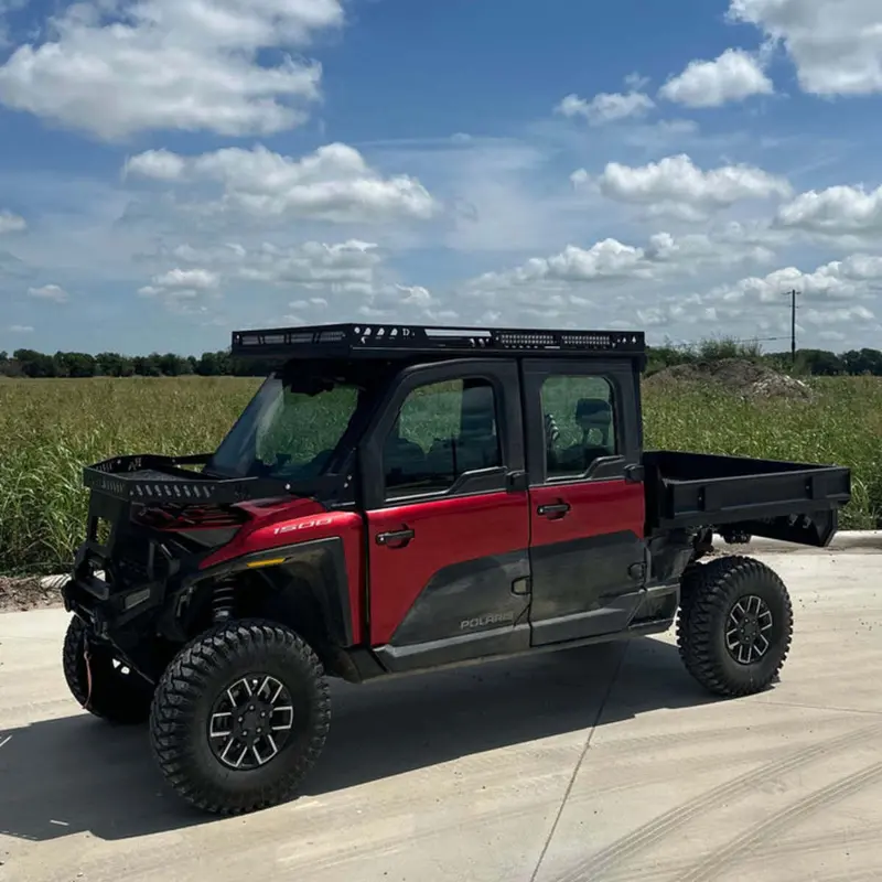 Ranch Armor Polaris Ranger Xd 1500 Crew Open Cab & Northstar Cab Metal Top 2