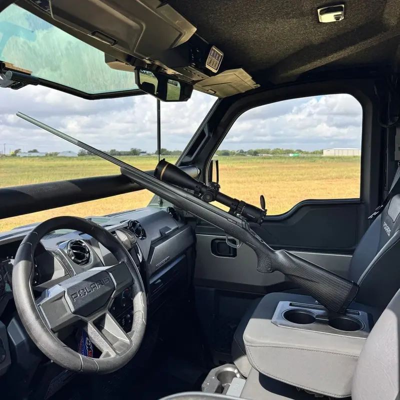Ranch Armor Polaris Ranger Xd 1500 Interior Rifle Rest 2