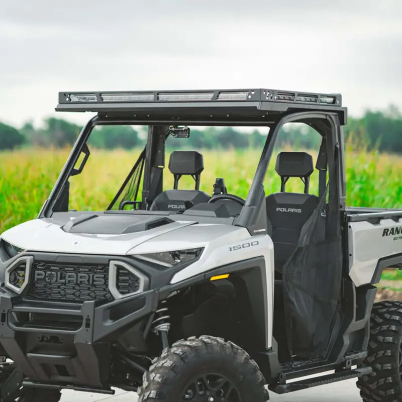 Ranch Armor Polaris Ranger Xd 1500 Open Cab & Northstar Single Cab Metal Top 1