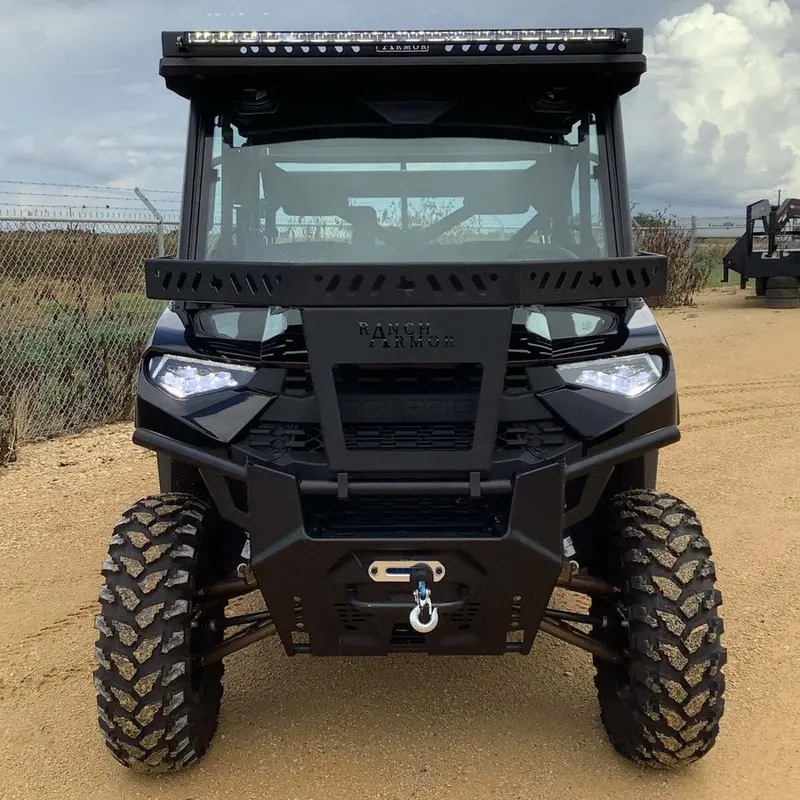 Ranch Armor Polaris Ranger Xp 1000 Full Size/Front Hood Basket 1