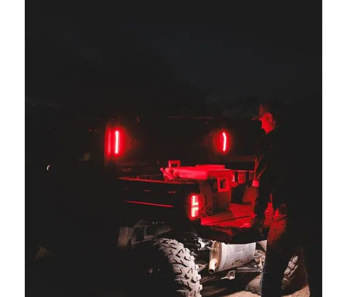Ravek '17-'18 Polaris Ranger Plug & Play Apex Lights Red Running & Brake Lights 1
