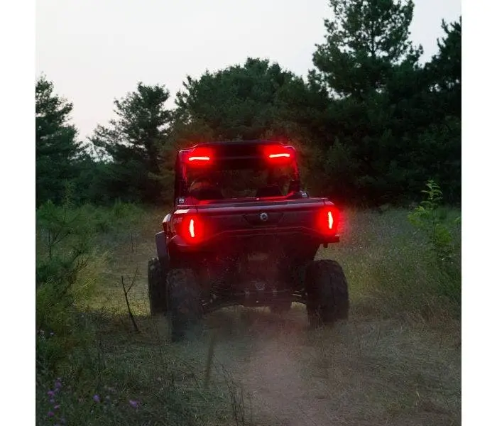 Ravek Can-Am Commander Plug & Play Apex Lights Red Running & Brake Lights 1