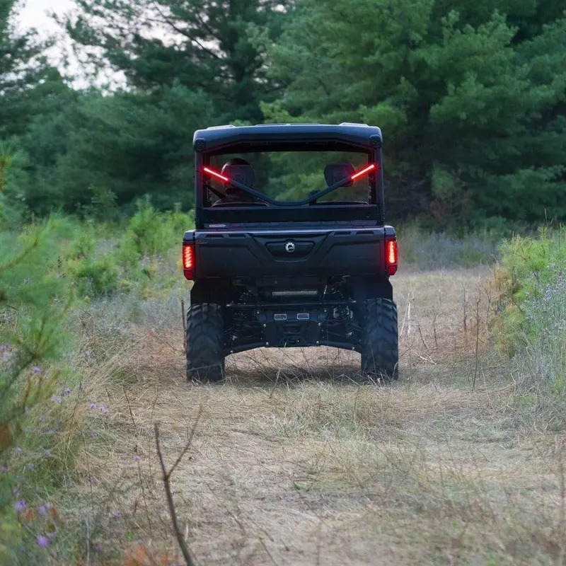 Ravek Can-Am Defender Plug & Play Apex Lights Red Running & Brake Lights 2