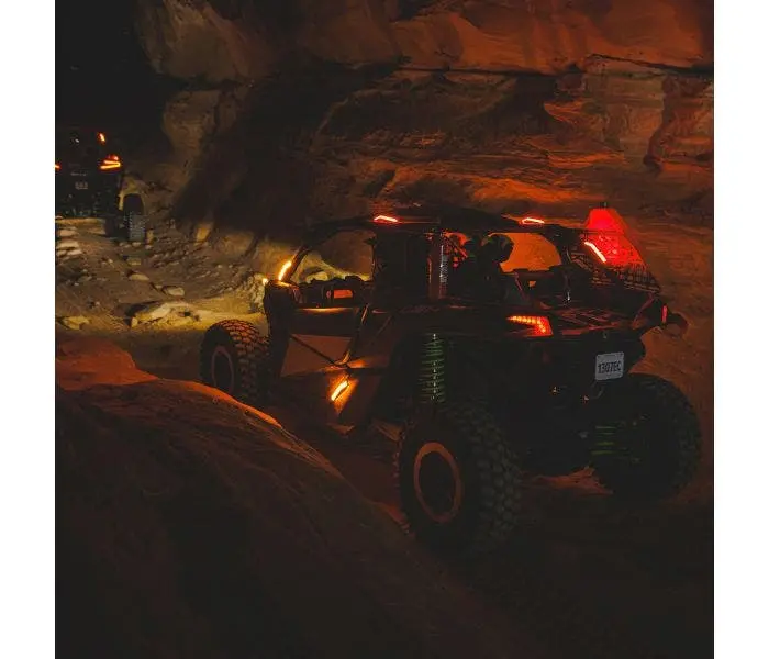 Ravek Can-Am Maverick X3 Plug & Play Apex Lights Red Running & Brake Lights 1