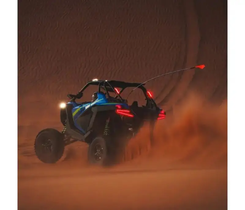 Ravek Polaris Rzr Turbo R Plug & Play Apex Red Running & Brake Lights 1