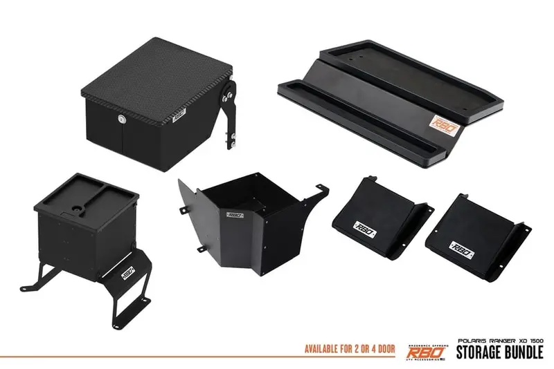 Razorback Off-Road Polaris Ranger Xd 1500 4 Door Storage Bundle 1