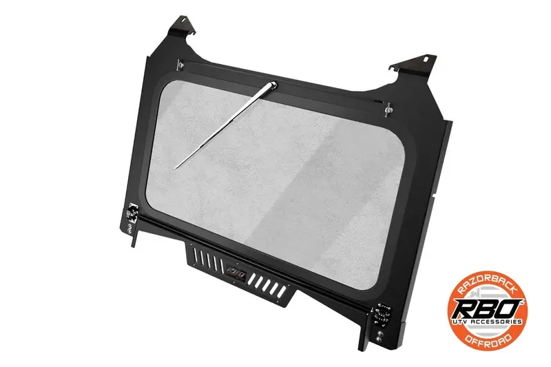Razorback Offroad '18-'23 Polaris Rzr Xp Turbo S Folding Front Windshield 1