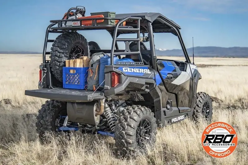 Razorback Offroad Polaris General 1000 Spare Tire Mount 2
