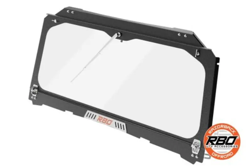 Razorback Offroad Polaris General Folding Front Windshield 1