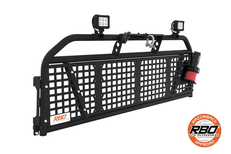 Razorback Offroad Polaris Ranger Xd 1500 Sidepuller Winch Rack 1