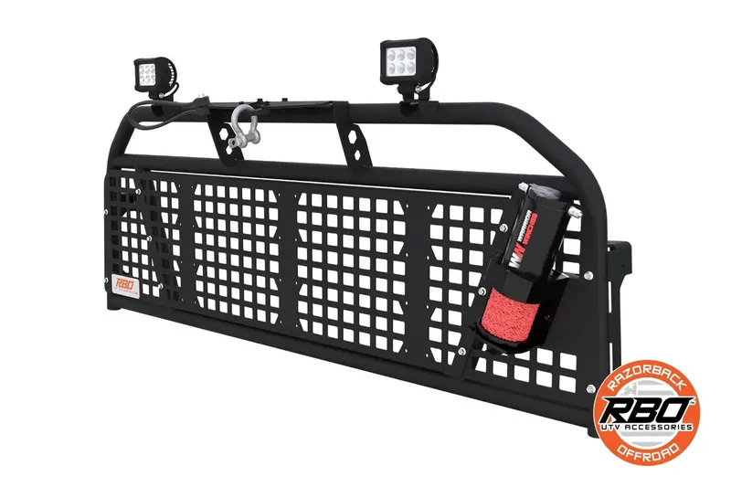 Razorback Offroad Polaris Ranger Xd 1500 Sidepuller Winch Rack 2