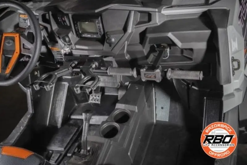Razorback Offroad Polaris Rzr Ultimate Gun Rack/Grab Handle & Lug Wrench 2