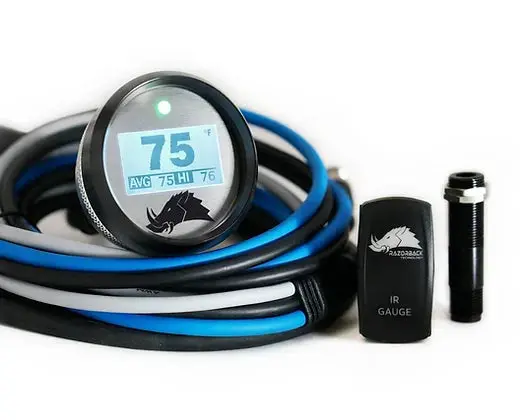 Razorback Technology 3.2 Dimmable Infrared Belt Temp Gauge 5